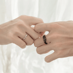 Divine Angel & Devil Couple Rings - Pura Jewels Divine Angel & Devil Couple Rings - Pura Jewels