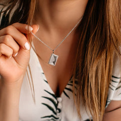 Envelope With Note Necklace