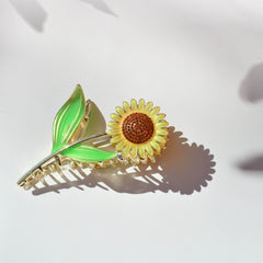 Sunflower Hair Clip