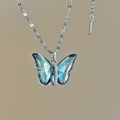 Murano Butterfly Necklace