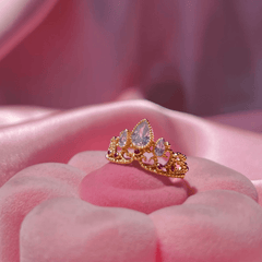 Rapunzel Inspired Crown Ring