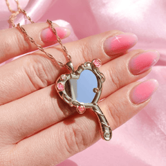 Diamond Castle Melody Mirror Necklace