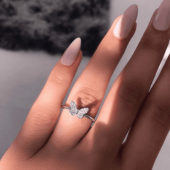 Adored Butterfly Ring