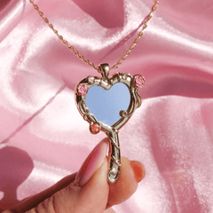 Diamond Castle Melody Mirror Necklace