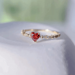 Heart of Gold Ring