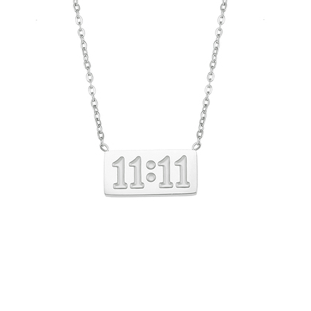 Angel Number 11:11 Necklace - Pura Jewels