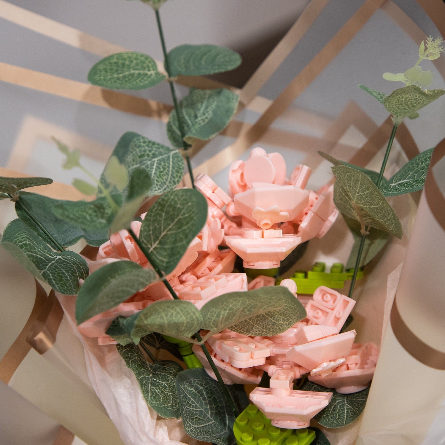 DIY Pink Passion Block Bouquet - Pura Jewels