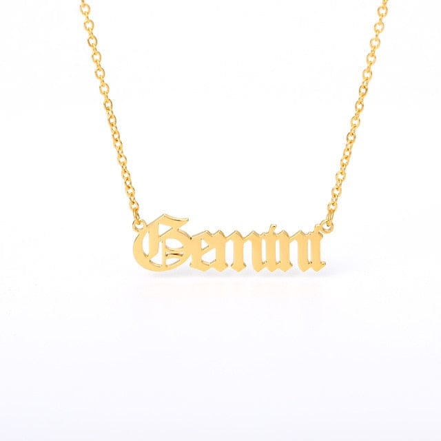 Zodiac Necklace Gemini - Pura Jewels
