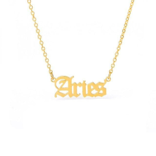 Zodiac Necklace Aries - Pura Jewels