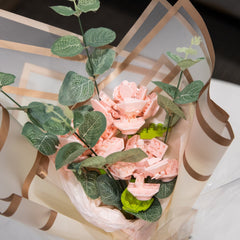 DIY Pink Passion Block Bouquet - Pura Jewels