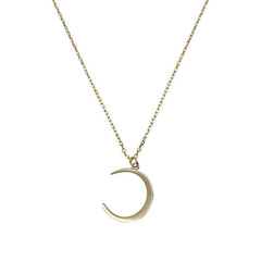 Crescent Moon Necklace - Pura Jewels