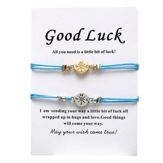 Good Luck Couple Bracelets - Pura Jewels