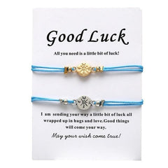 Good Luck Couple Bracelets - Pura Jewels