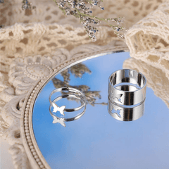 Butterfly Couple Rings - Pura Jewels