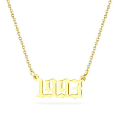 Birth Year Necklace 1993 - Pura Jewels