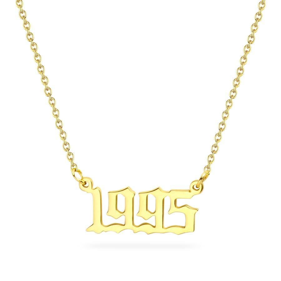Birth Year Necklace 1995 - Pura Jewels