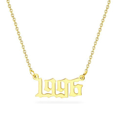 Birth Year Necklace 1996 - Pura Jewels