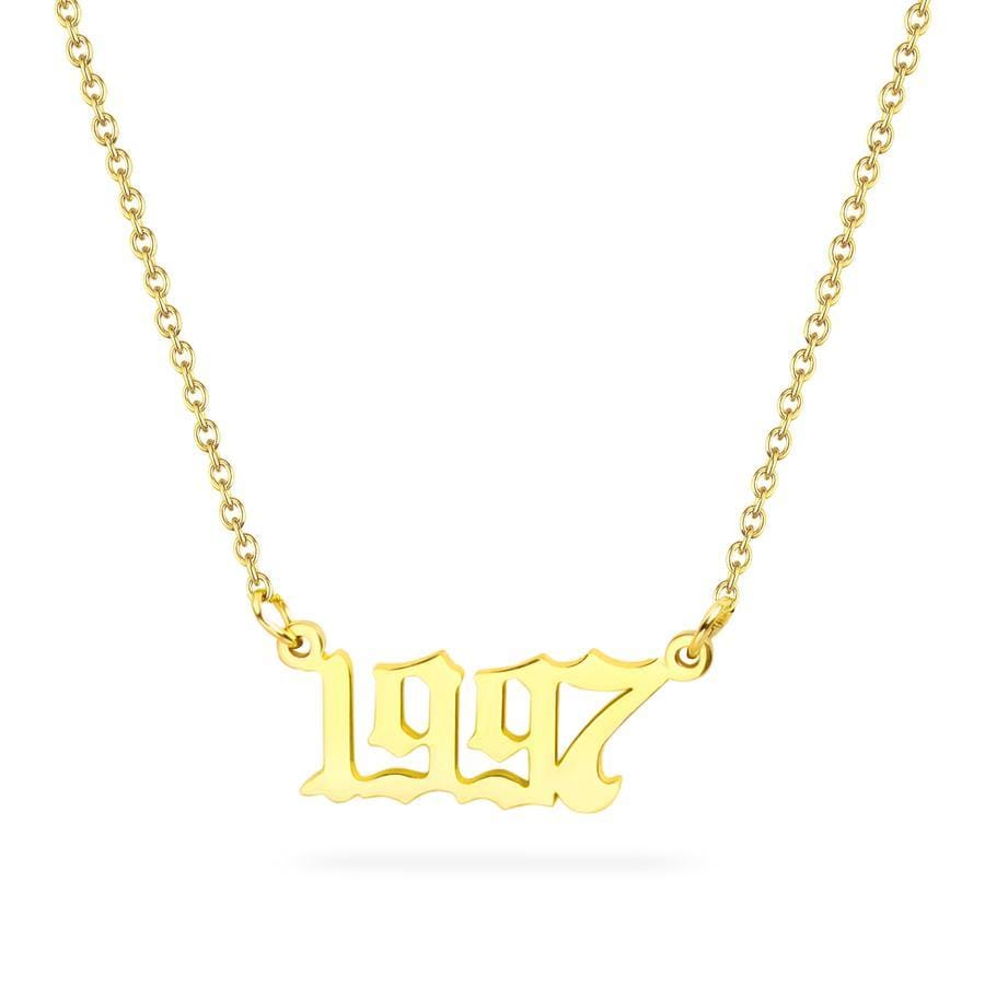 Birth Year Necklace 1997 - Pura Jewels
