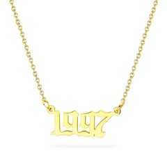 Birth Year Necklace 1997 - Pura Jewels