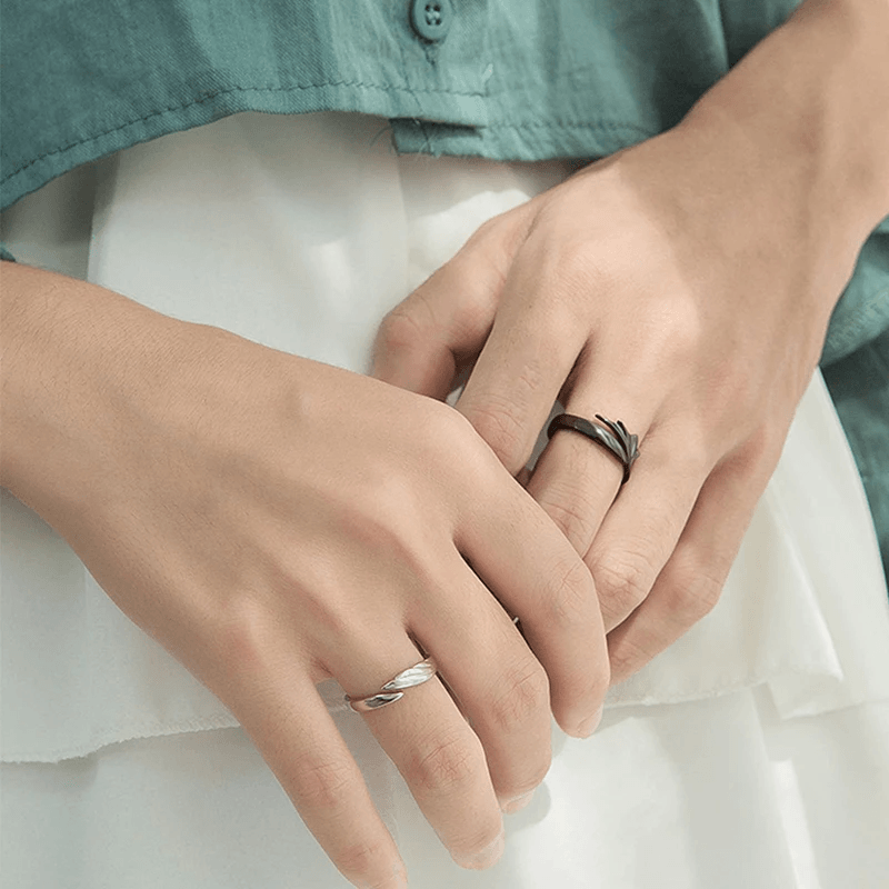 Angel & Devil Divine Couple Rings – Wyvern's Hoard