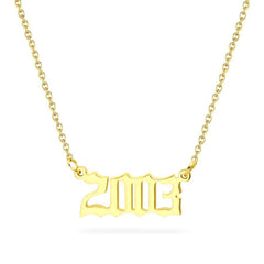 Birth Year Necklace 2003 - Pura Jewels