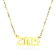 Birth Year Necklace 2005 - Pura Jewels