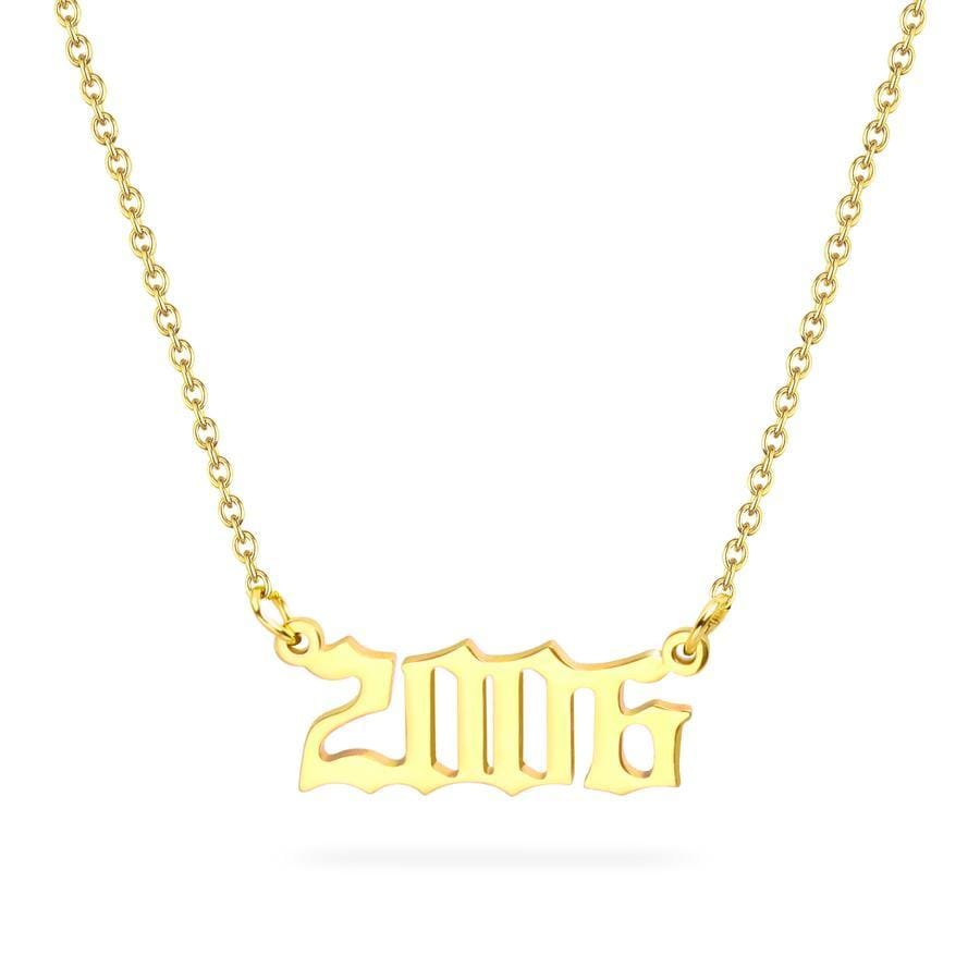 Birth Year Necklace 2006 - Pura Jewels