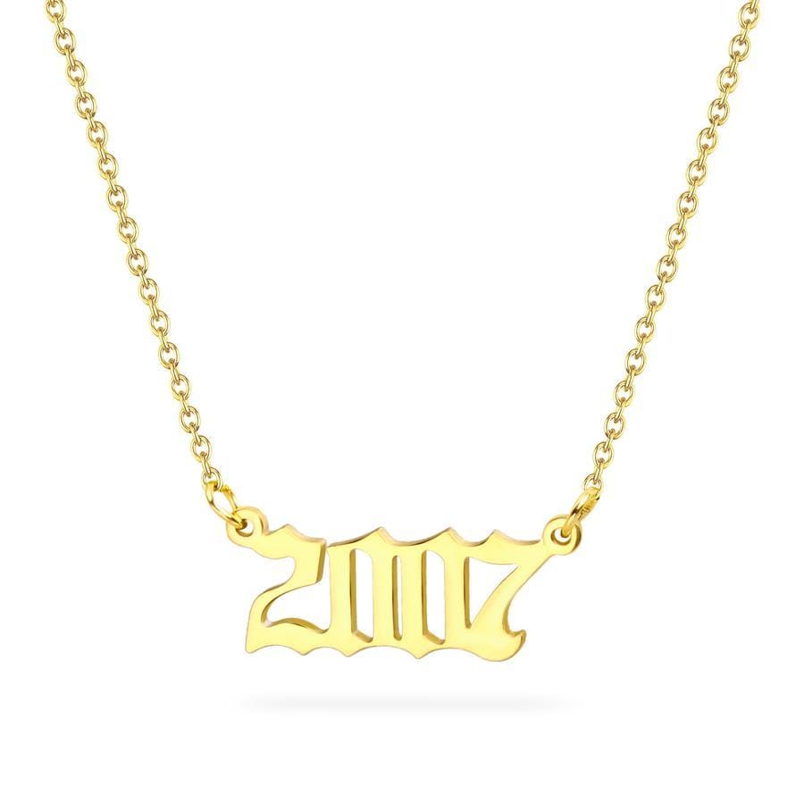 Birth Year Necklace 2007 - Pura Jewels