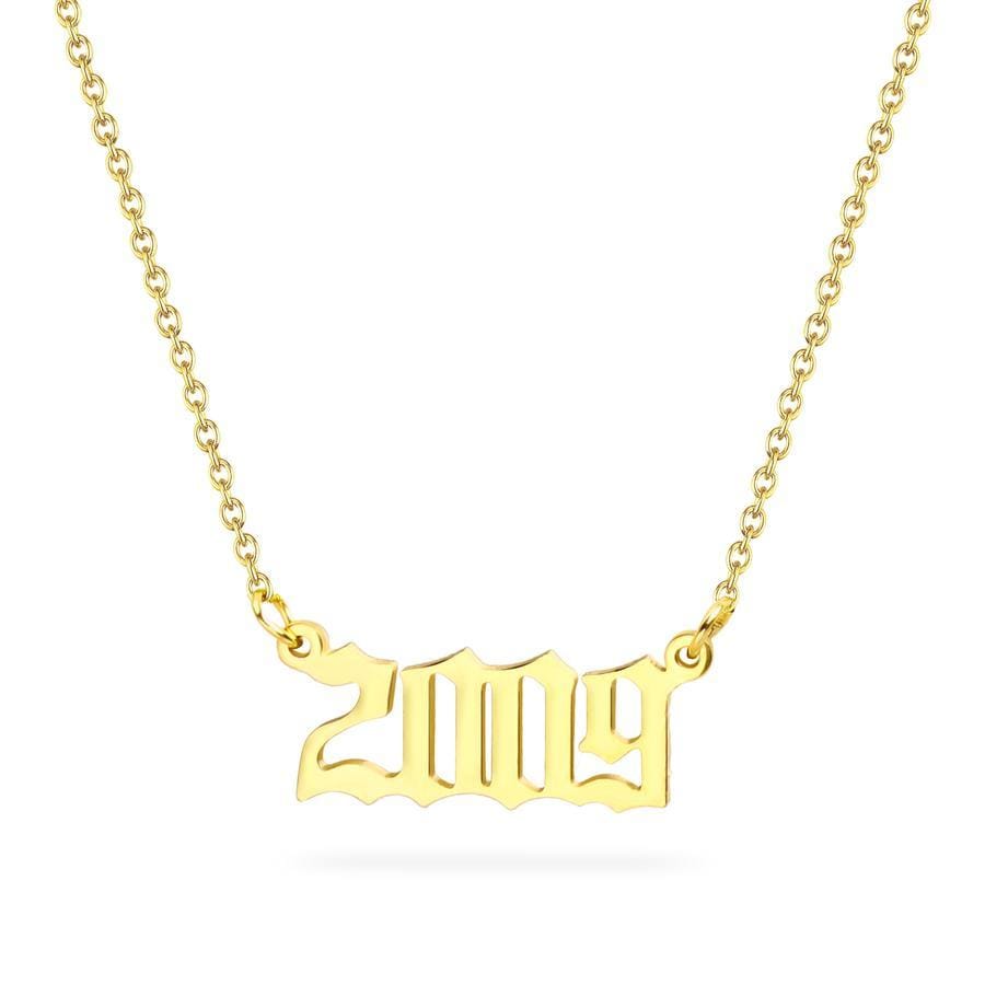 Birth Year Necklace 2009 - Pura Jewels
