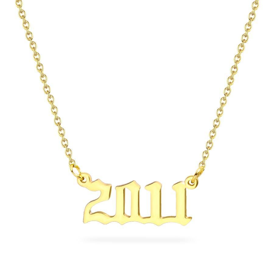 Birth Year Necklace 2011 - Pura Jewels