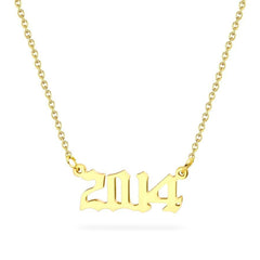 Birth Year Necklace 2014 - Pura Jewels
