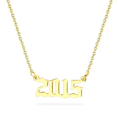 Birth Year Necklace 2015 - Pura Jewels