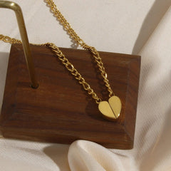 Magnetic Heart Necklace