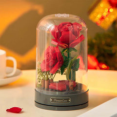 DIY Flower Dome Music Box Rose - Pura Jewels