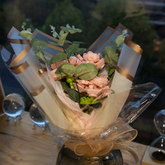 DIY Pink Passion Block Bouquet - Pura Jewels