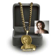 Personalized Memory Photo Necklace