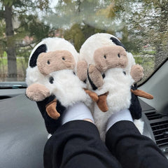 Cow Slippers
