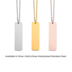 Name & Birthflower Necklace - Pura Jewels