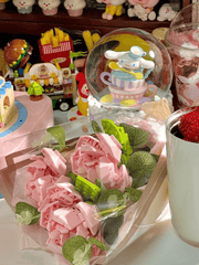 DIY Pink Passion Block Bouquet - Pura Jewels