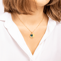 Name Birthstone Necklace - Pura Jewels