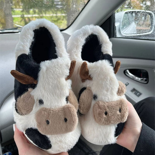 Pantuflas de vaca