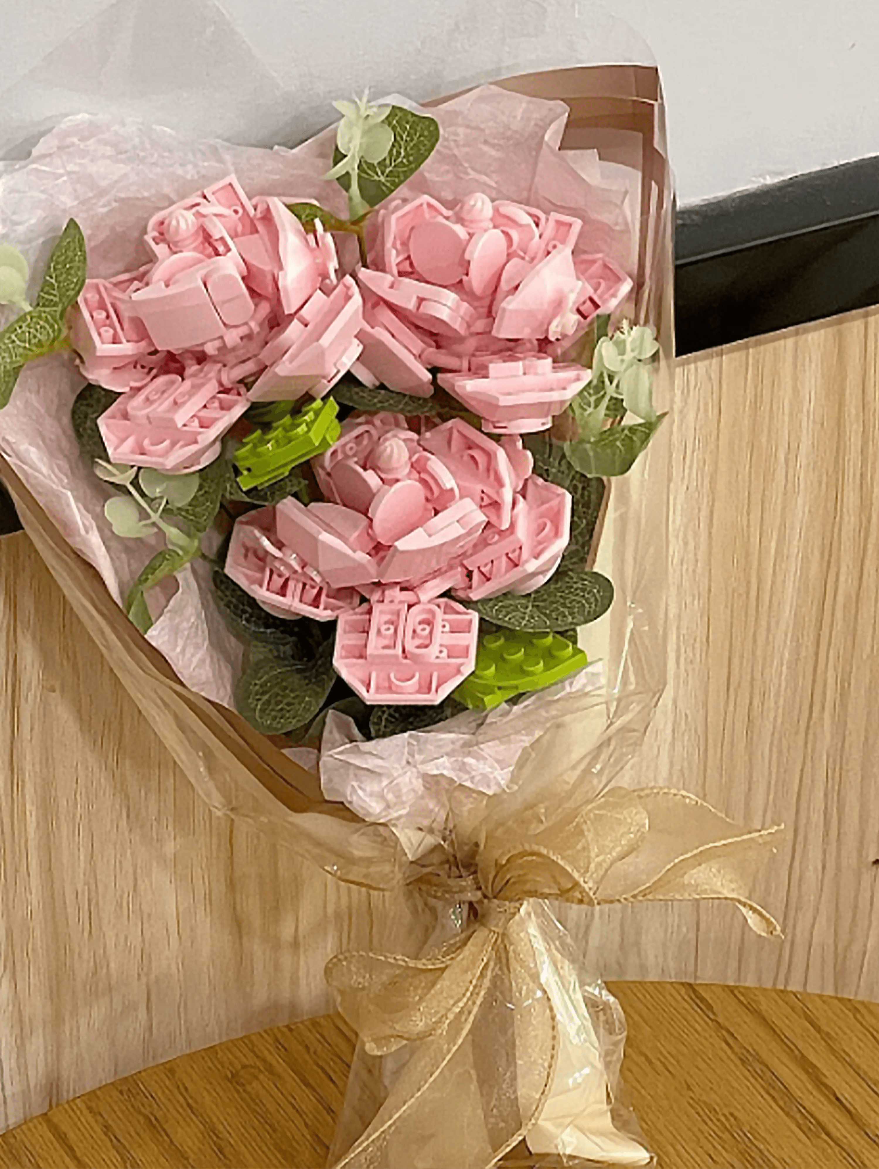 DIY Pink Passion Block Bouquet - Pura Jewels