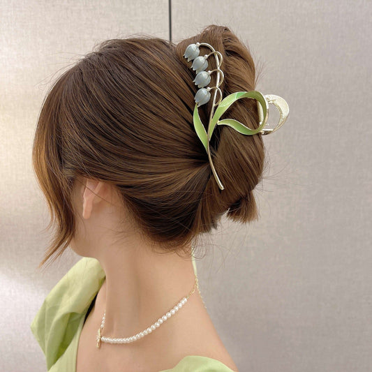 Lily Of The Valley Hair Clips