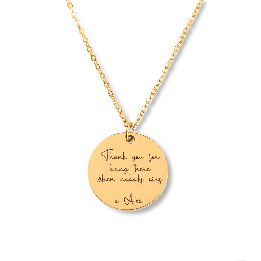 Custom Message Necklace - Pura Jewels
