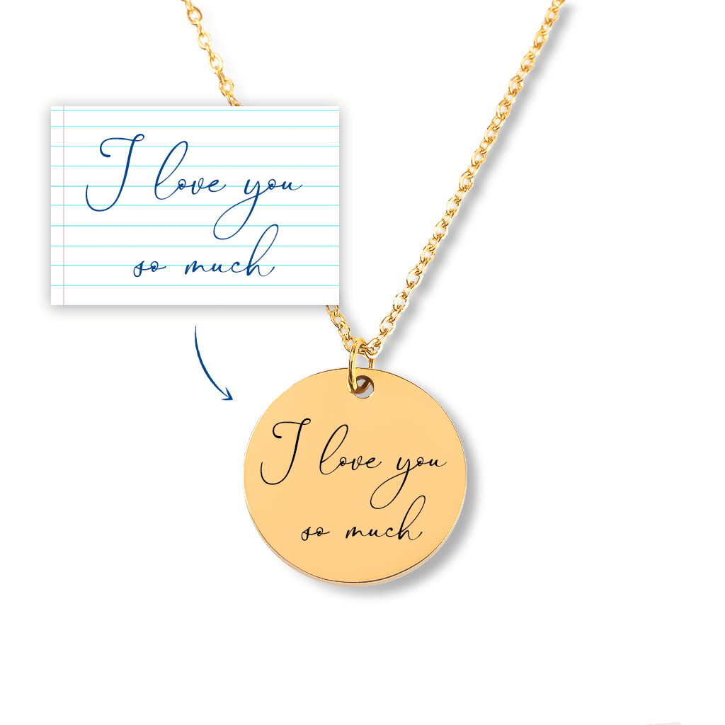 Custom Handwritten Pendant - Pura Jewels