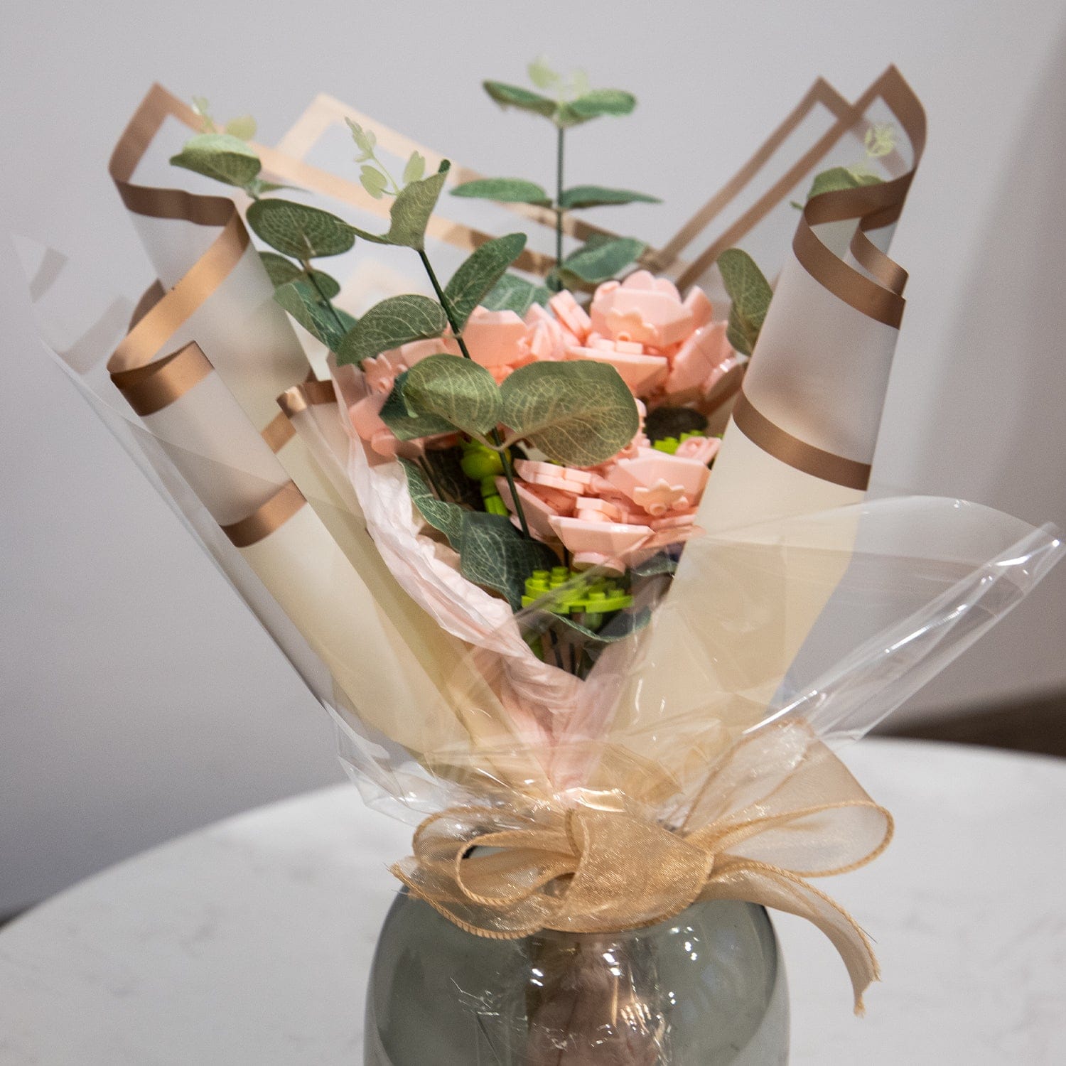 DIY Pink Passion Block Bouquet - Pura Jewels