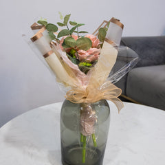 DIY Pink Passion Block Bouquet - Pura Jewels