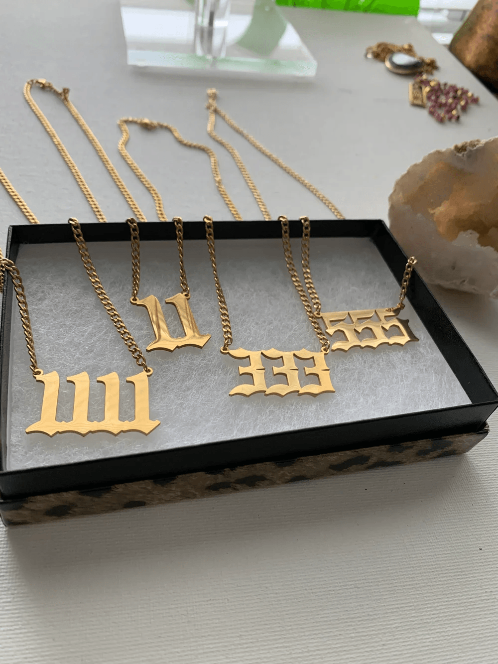 Angel Number Necklace - Pura Jewels