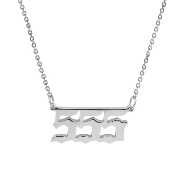 Angel Number Necklace - Pura Jewels