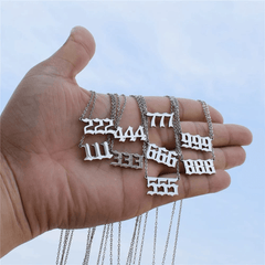 Angel Number Necklace - Pura Jewels